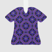 Blumen Modern Boho Elegant Abstrakte Muster #505 Ornament (Rückseite)