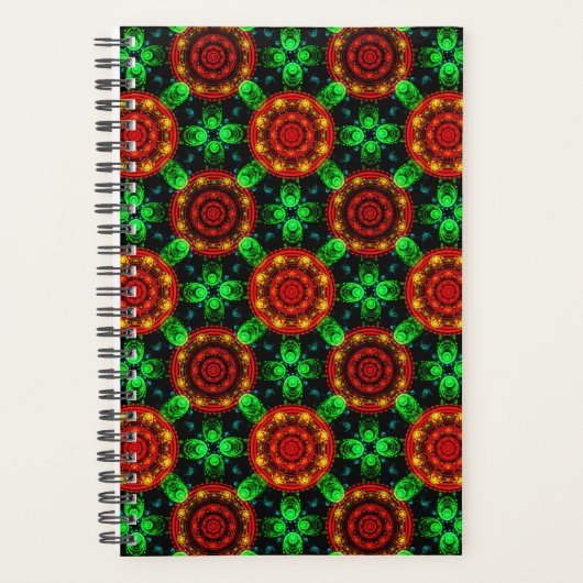 Blumen Modern Boho Elegant Abstraktes Muster #504 Planer (Vorderseite)
