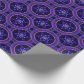 Blumen Modern Boho Elegant Abstraktes Muster #505 Geschenkpapier (Ecke)