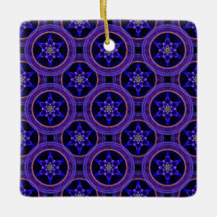 Blumen Modern Boho Elegant Abstraktes Muster #505 Keramikornament