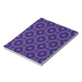 Blumen Modern Boho Elegant Abstraktes Muster #505 Notizblock (Rotiert)