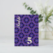Blumen Modern Boho Elegant Abstraktes Muster #505 Postkarte (Stehend Vorderseite)
