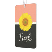 Blumen Moderne Sonnenblume Trendy Autolufterfrischer (Links)