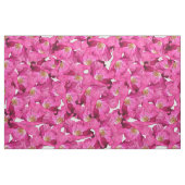 Blumen-Mohn rosa Muster. Stoff (Fat Quarter (45,7 x 55,9 cm))