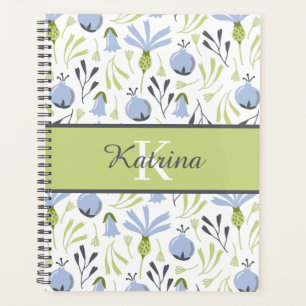 Blumen-Monogramm-Planer Planer