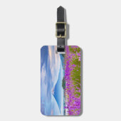 Blumen | Mount Fugi Japan Gepäckanhänger (Vorderseite vertikal)