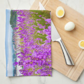 Blumen | Mount Fugi Japan Geschirrtuch (Viertel Falte)