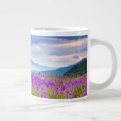 Blumen | Mount Fugi Japan Jumbo-Tasse (Rechts)