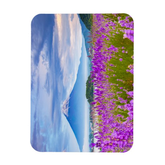 Blumen | Mount Fugi Japan Magnet (Vertikal)