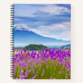 Blumen | Mount Fugi Japan Notizblock (Vorderseite)