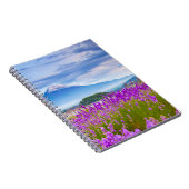 Blumen | Mount Fugi Japan Notizblock (Rechte Seite)