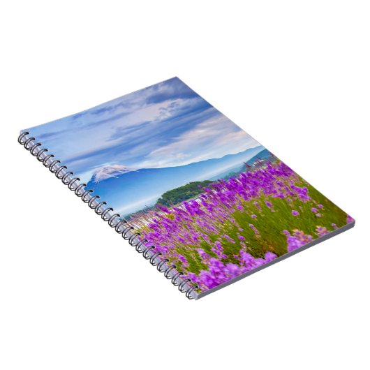 Blumen | Mount Fugi Japan Notizblock (Rechte Seite)