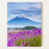 Blumen | Mount Fugi Japan Planer (Rückseite)