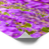 Blumen | Mount Fugi Japan Poster (Ecke)