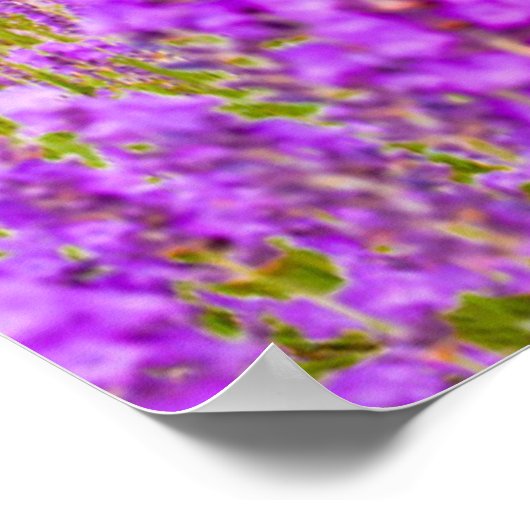 Blumen | Mount Fugi Japan Poster (Ecke)