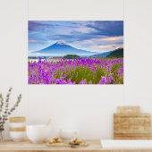 Blumen | Mount Fugi Japan Poster (Küche)