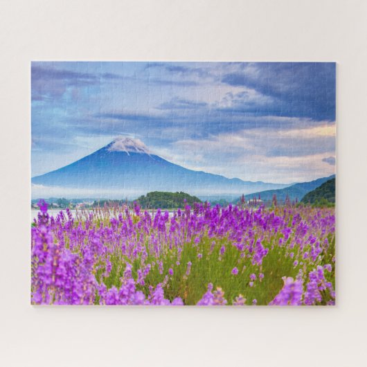 Blumen | Mount Fugi Japan Puzzle (Horizontal)