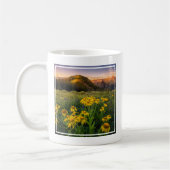 Blumen | Mountain Meadow Crested Butte Colorado Kaffeetasse (Links)