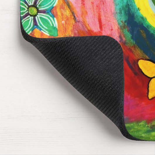 Blumen Mousepad (Ecke)