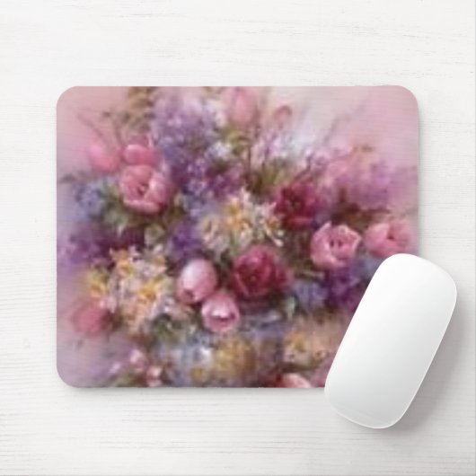 Blumen Mousepad (Mit Mouse)