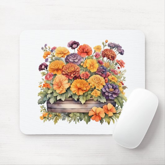 Blumen Mousepad (Mit Mouse)
