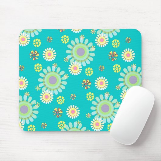Blumen Mousepad (Mit Mouse)