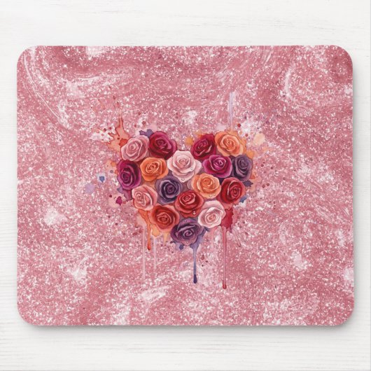 Blumen Mousepad (Vorne)