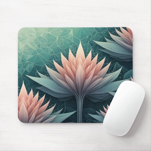 Blumen Mousepad (Mit Mouse)
