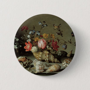 Blumen, Muscheln und Insekten Balthasar van der As Button