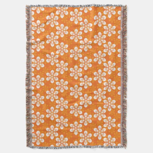 Blumen-Muster Decke (Vorderseite Vertikal)