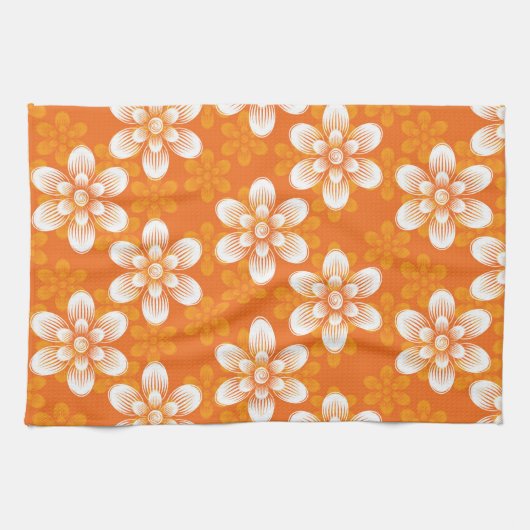 Blumen-Muster Handtuch (Horizontal)