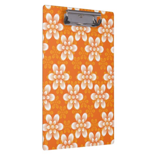 Blumen-Muster Klemmbrett (Rechts)