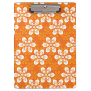 Blumen-Muster Klemmbrett