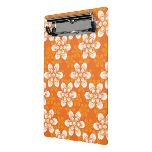 Blumen-Muster Mini Klemmbrett (Gewinkelt2)