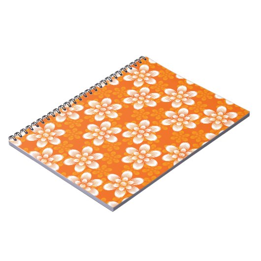 Blumen-Muster Notizblock (Linke Seite)