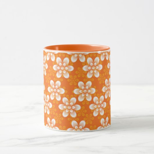 Blumen-Muster Tasse (Zentrum)