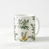 Blumen-Muster-Tasse Kaffeetasse (VorderseiteRechts)