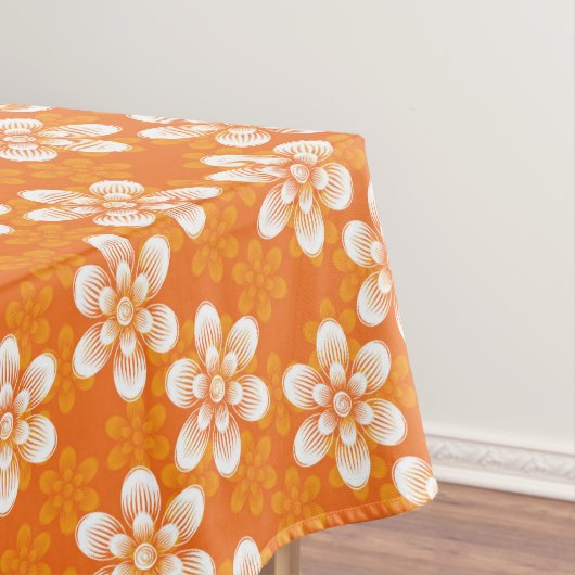 Blumen-Muster Tischdecke (Beispiel)