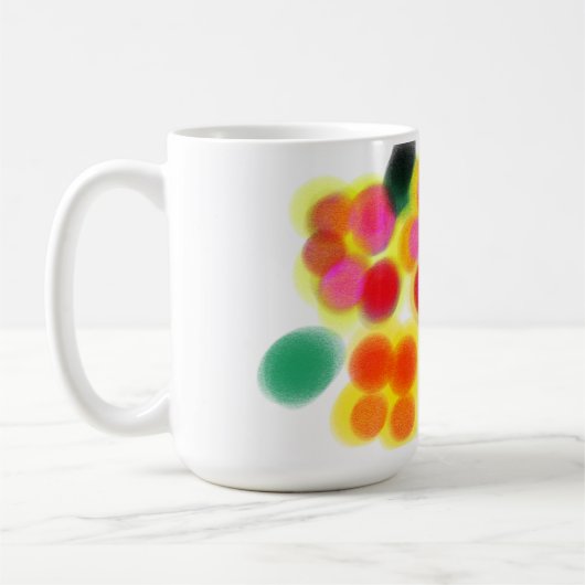 Blumen Muttertag Kaffeetasse (Links)