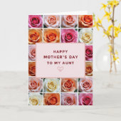 Blumen Muttertag Tante Karte (Gelbe Blume)