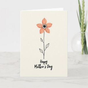 Blumen-Muttertags-Karte Karte