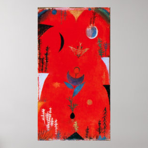 Blumen-Mythos-Plakat Pauls Klee Poster