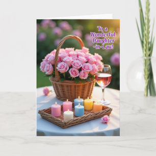 Blumen Nachmittag Muttertags Karte