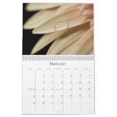 Blumen-Nahaufnahme-Reihe Kalender (Mär 2027)