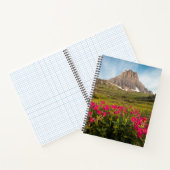 Blumen | Nationalpark des Gletschers von Montana Notizblock (Innenseite)