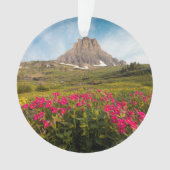 Blumen | Nationalpark des Gletschers von Montana Ornament (Vorderseite)