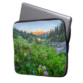 Blumen | Nationalpark Rainier Laptopschutzhülle (Vorderseite Links)