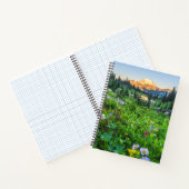 Blumen | Nationalpark Rainier Notizblock (Innenseite)