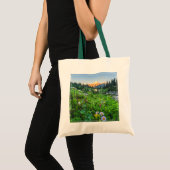 Blumen | Nationalpark Rainier Tragetasche (Vorderseite (Produkt))