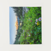 Blumen | Nationalpark Rainier Wandteppich (Vorderseite)